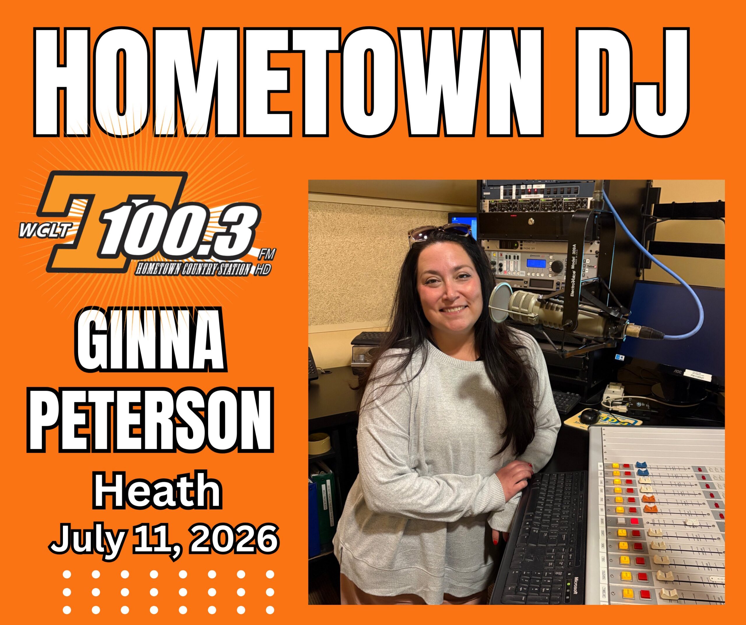 Hometown DJ – Ginna Peterson